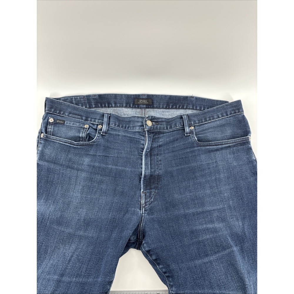 Polo‎ Ralph Lauren Black Label Jeans Men 40x32 Slim Stretch Dark Blue